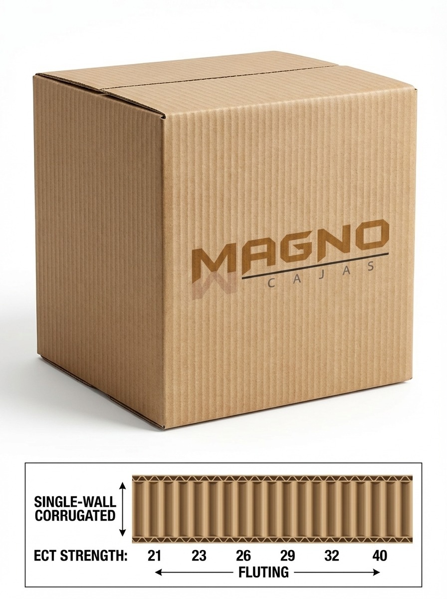 caja carton corrugado sencillo