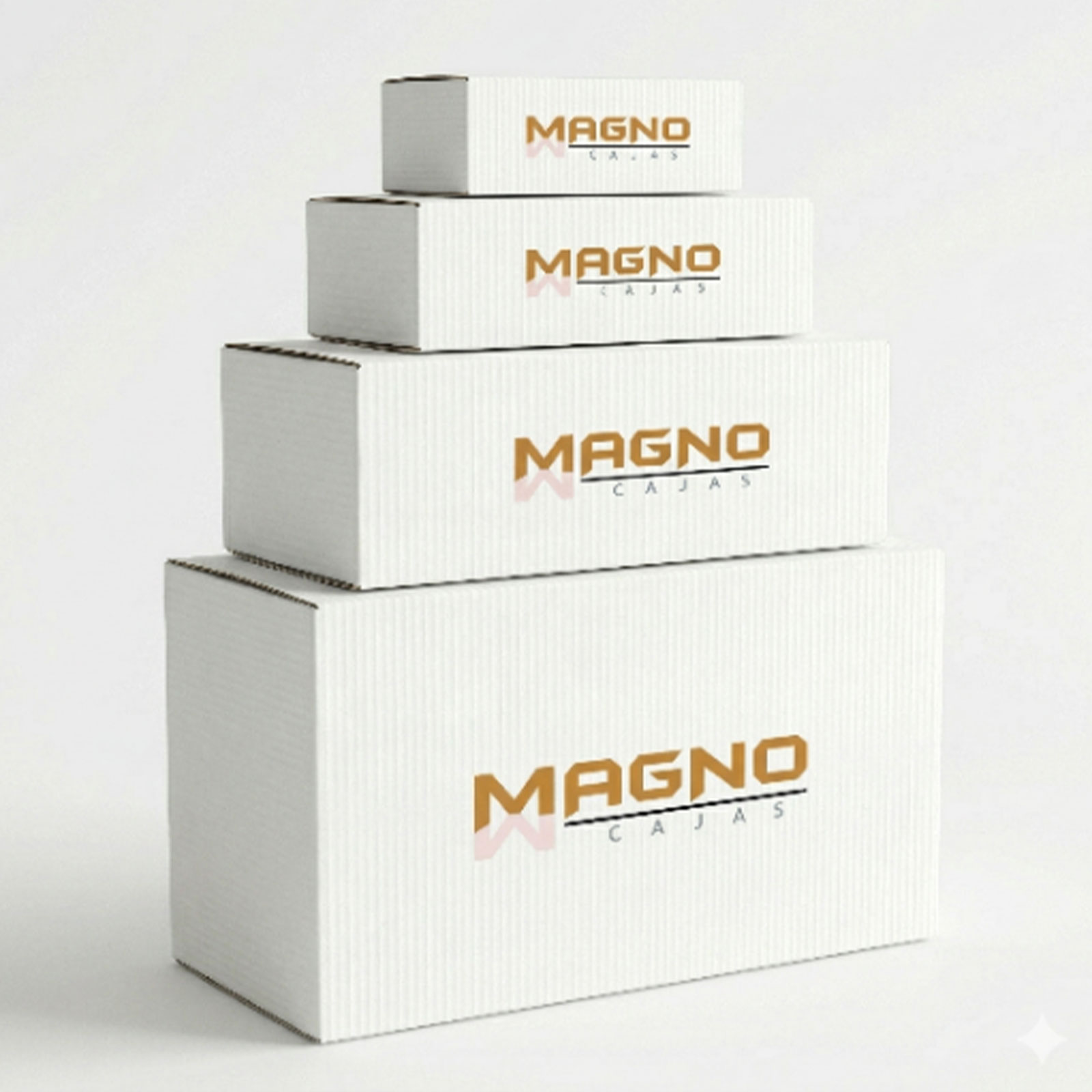 cajas varios tamaños corrugado sencillo