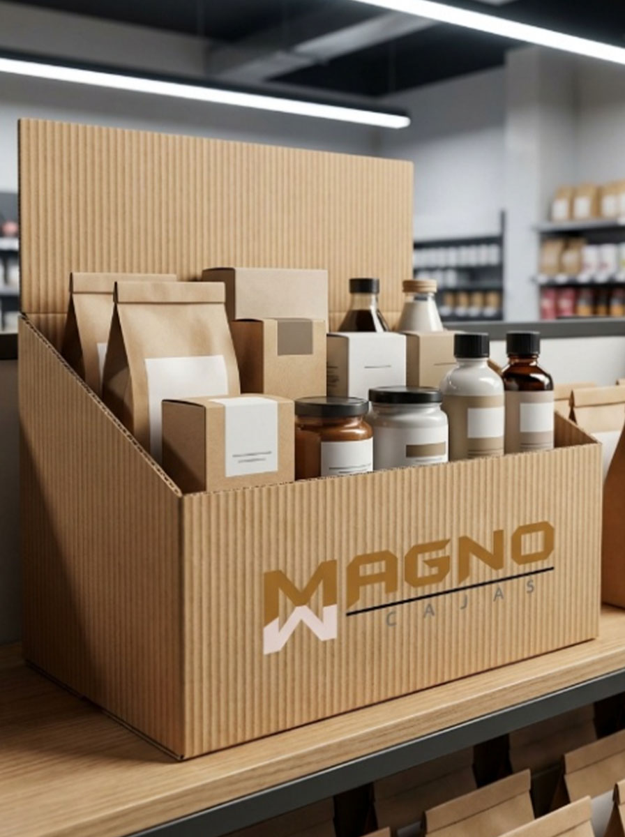 caja troquelada corrugado sencillo